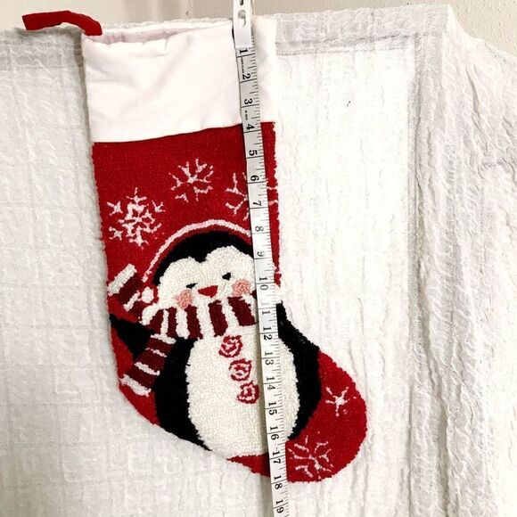 Christmas Winter Penguin Stocking - Picture 6 of 11